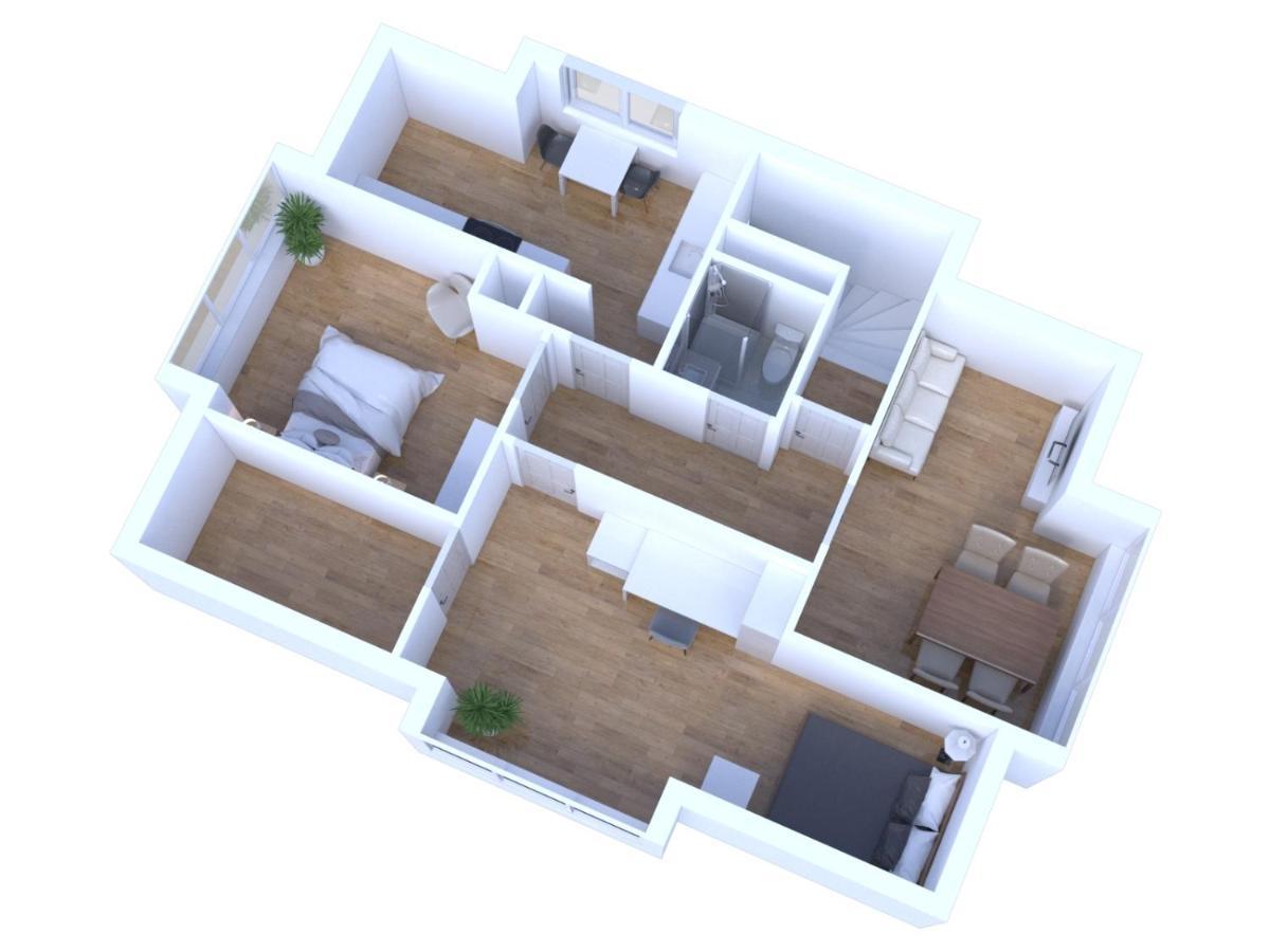 Schoenes City-Apartment Mit 2 Schlafzimmer, Parkplatz, Ruhig Und Hell, D46-Dg 올덴부르크 외부 사진