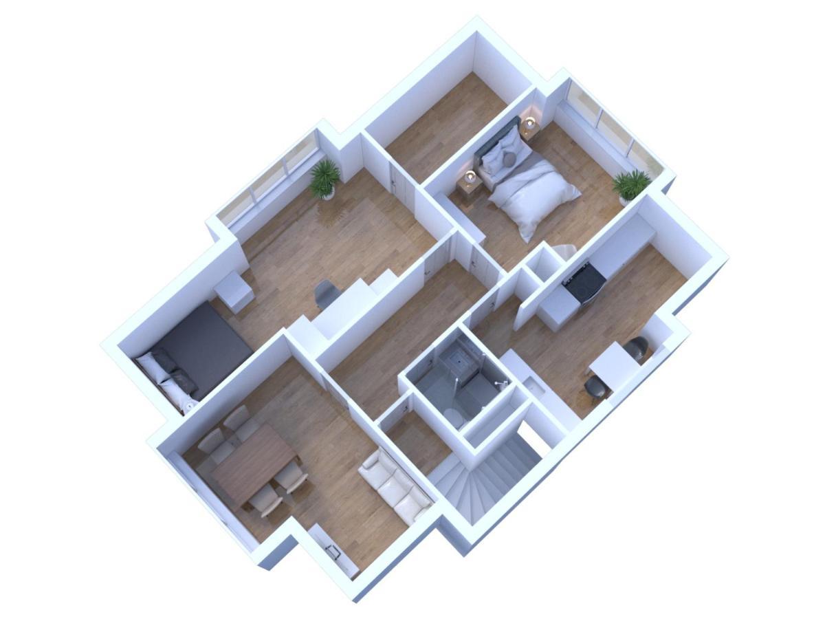 Schoenes City-Apartment Mit 2 Schlafzimmer, Parkplatz, Ruhig Und Hell, D46-Dg 올덴부르크 외부 사진